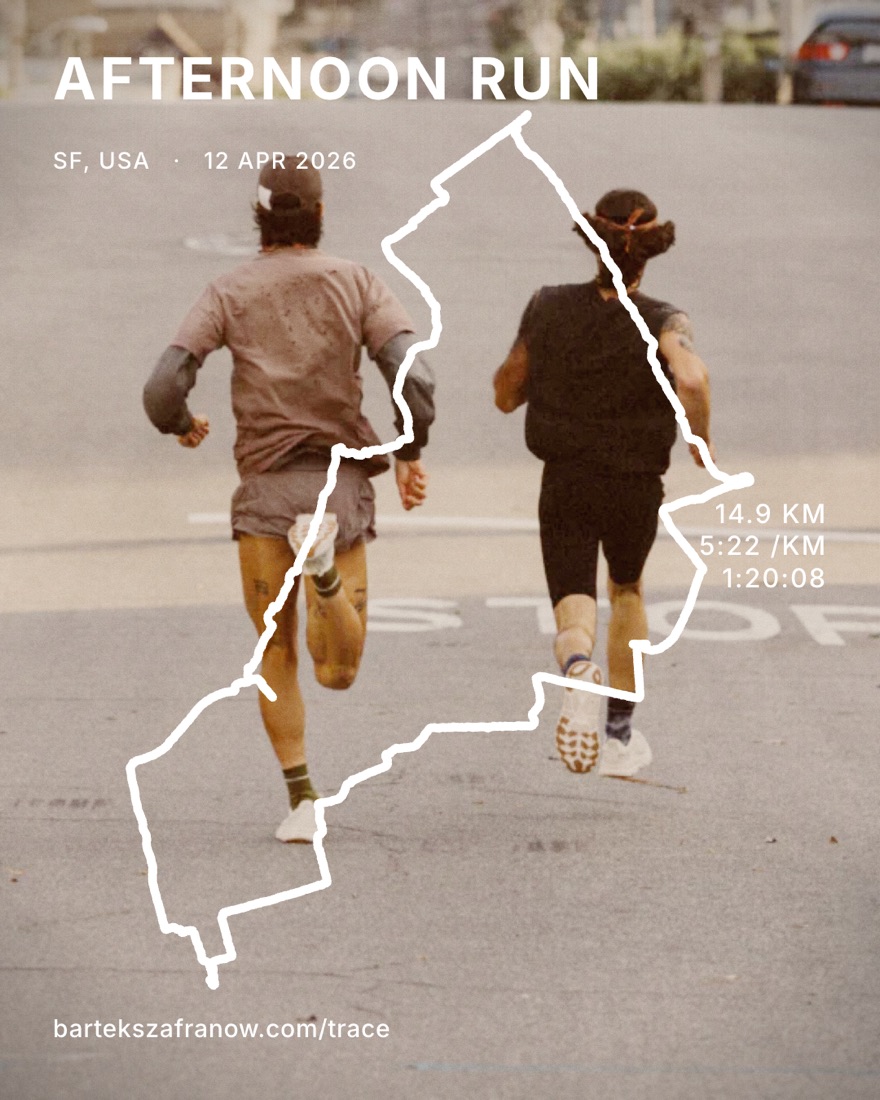 Trace export — Afternoon Run