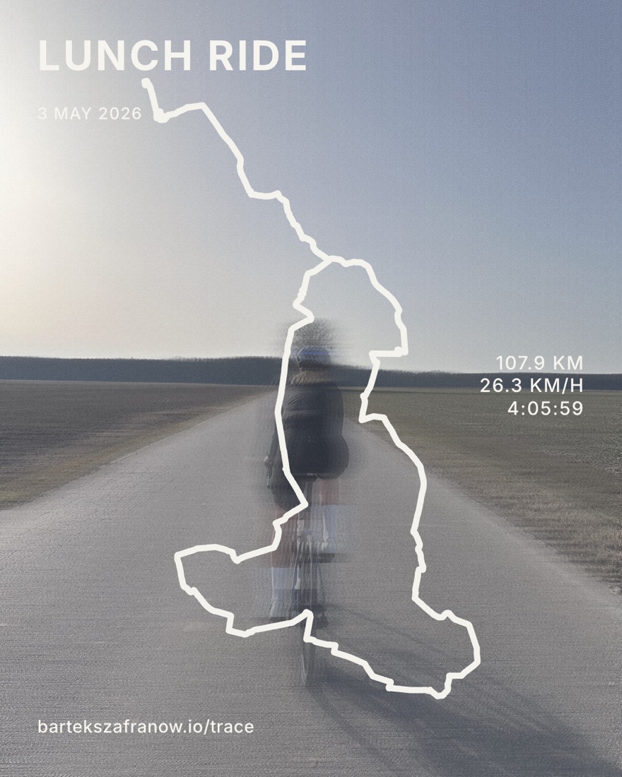 Trace export — Lunch Ride